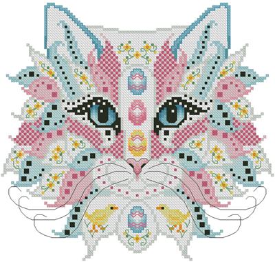 (image for) Colorful Cats Easter